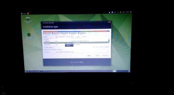 Change partition installation Ubuntu MATE Dynabook R734/K